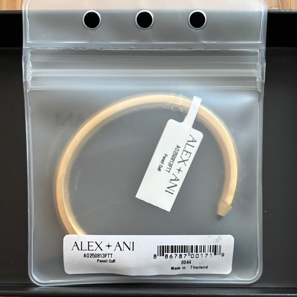 Alex and Ani Gold Pencil-Inspired Bracelet - Picture 5 of 5